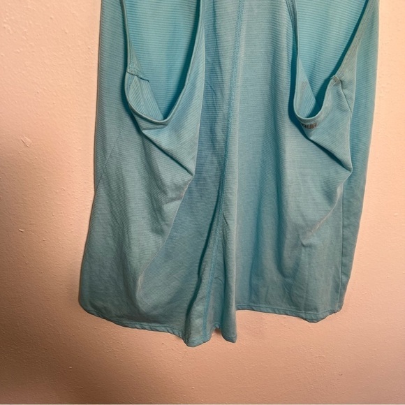 Under Armour Run Racerback Tank Top Light Blue - Picture 9 of 10